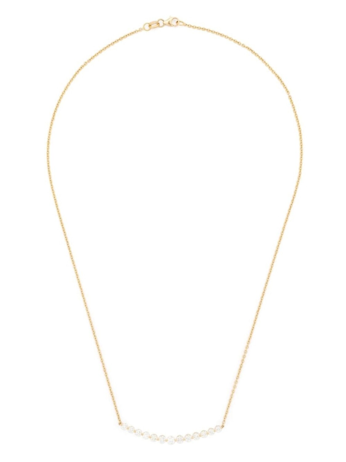 

Колье Crescent из желтого золота с бриллиантами Anita Ko, золотой