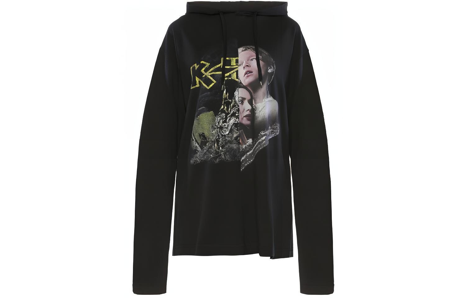

Толстовка унисекс черная Vetements, черный