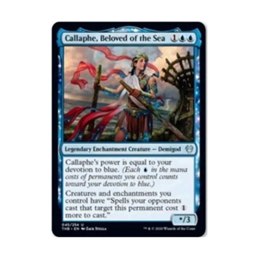 

CCG Каллафе, Возлюбленная моря (U), MTG - Theros Beyond Death