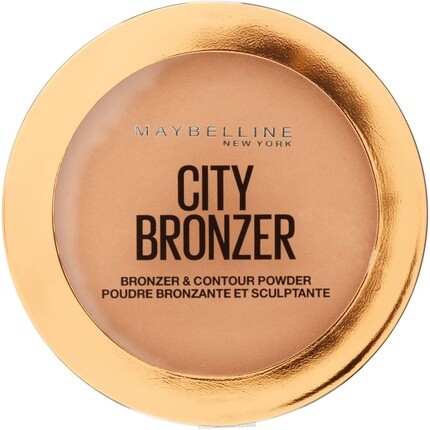 

City Bronzer And Contour Powder 200 Medium Cool, Maybelline New York