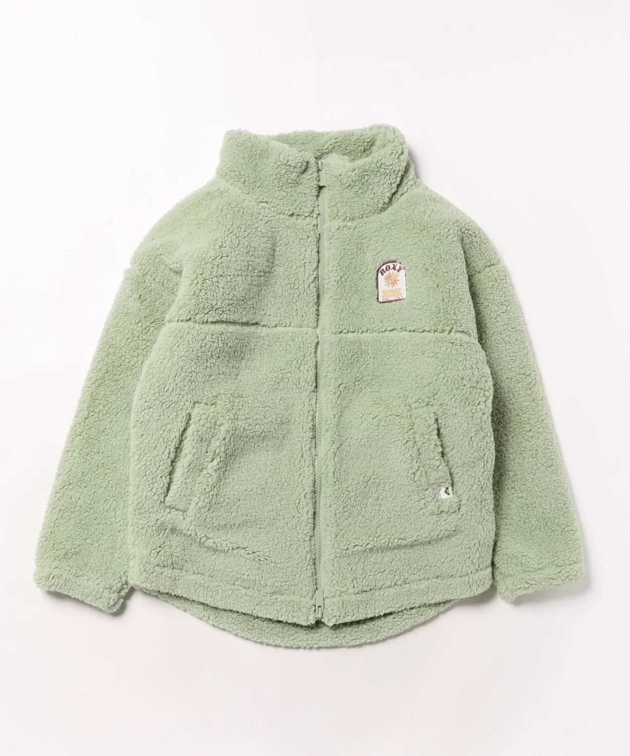Куртка детская Roxy Mini Bellis Boa Jac зелёная