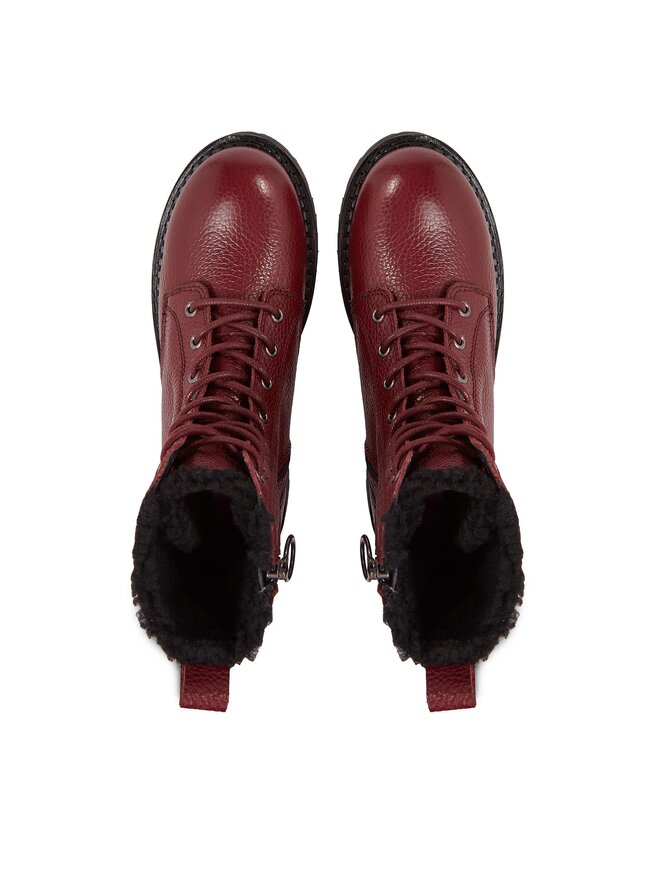 Ботинки по щиколотку Tjw Urban Tumbled Ltr Wl EN0EN02317 Tommy Jeans, красный — фото 3