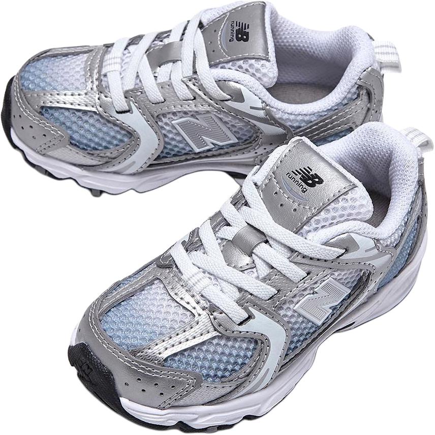 New Balance NB 530 Low top Toddler Shoes Silver — фото 4