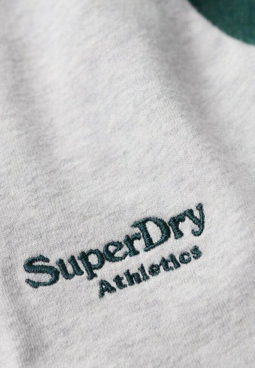 Топ с длинными рукавами ESSENTIAL BASEBALL Superdry, цвет glacier grey marl buck green marl — фото 4
