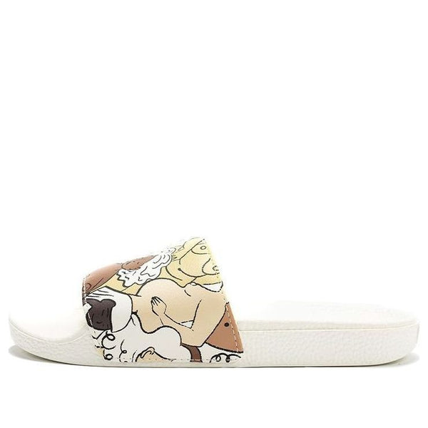 

Тапочки coppafeel x slide-on slippers white Vans, белый