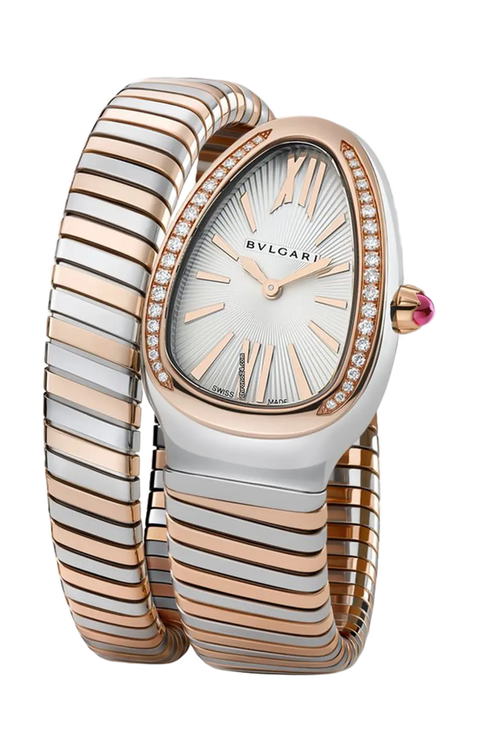 

Часы Bulgari Tubogas quartz 35 мм