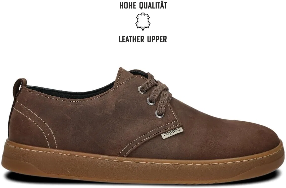 Кроссовки ортопедические с широким носком Nagaba 477, Olive Oiled Smooth Leather — фото 2