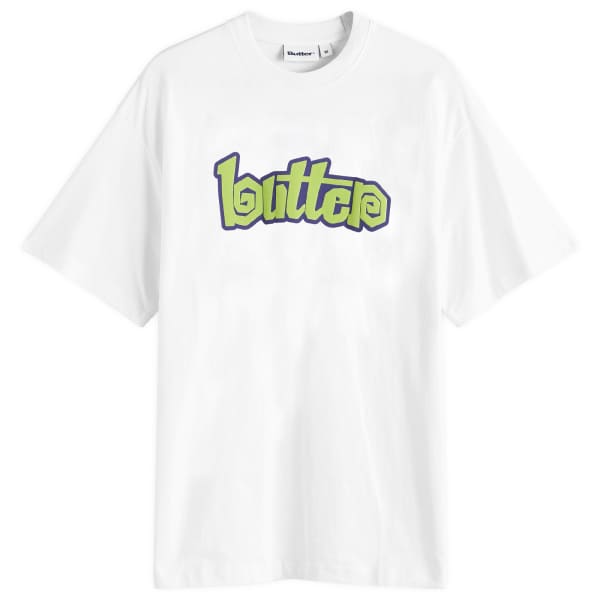 

Футболка с завитками Butter Goods, белый