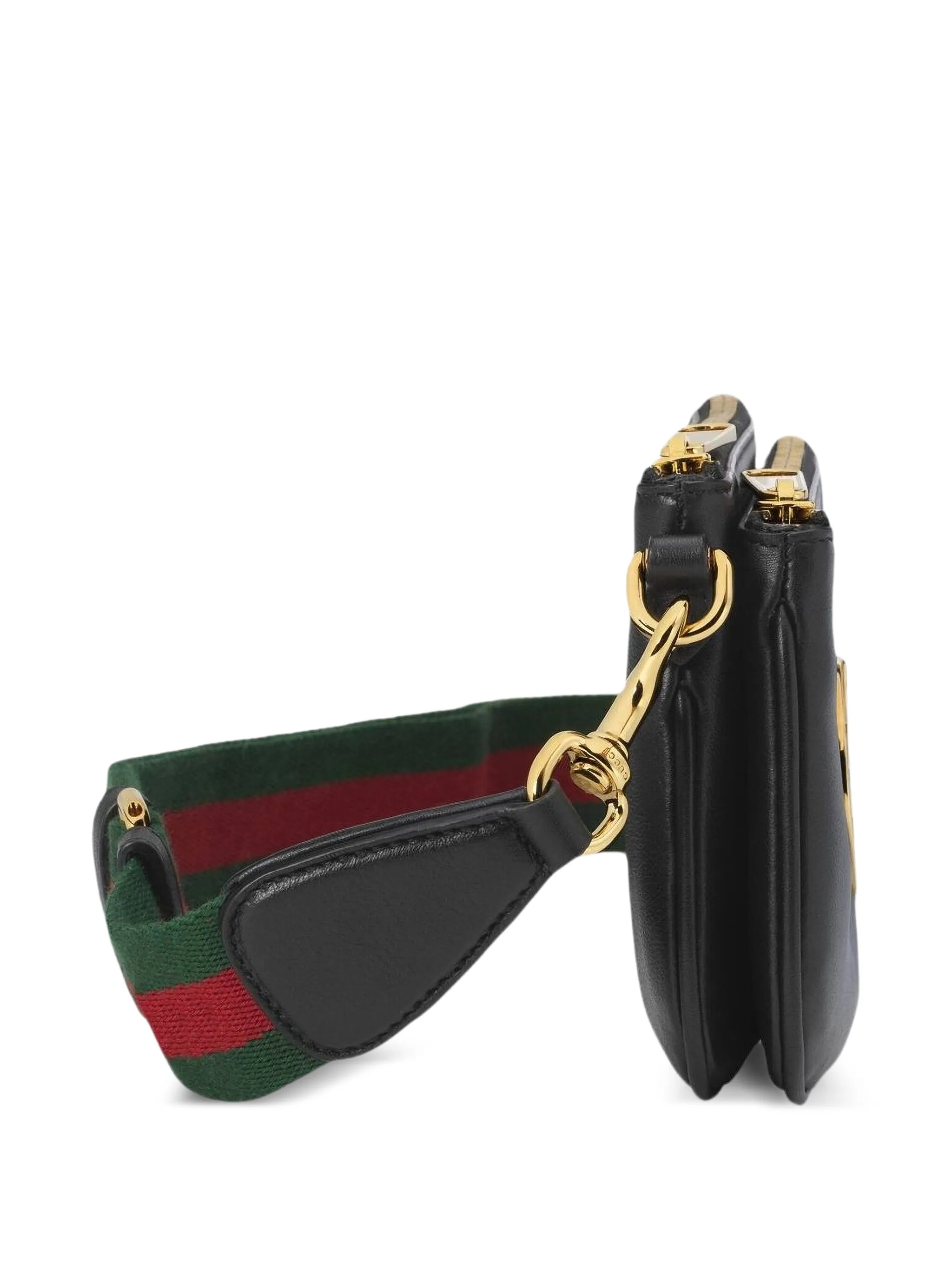 Мини-сумка на плечо Blondie Gucci, черный — фото 3