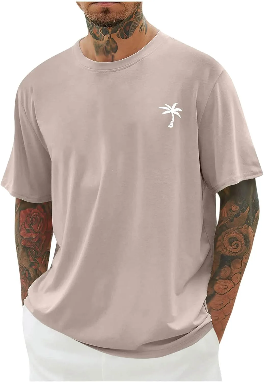 

Футболка мужская Muscularfit Oversized Loose Fit