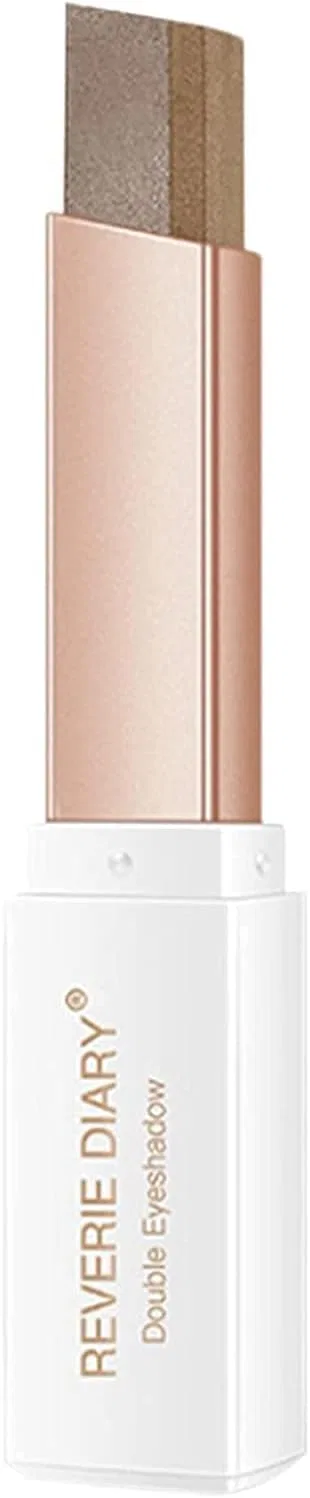 Тени для век двухцветные карандаш Geente earth color