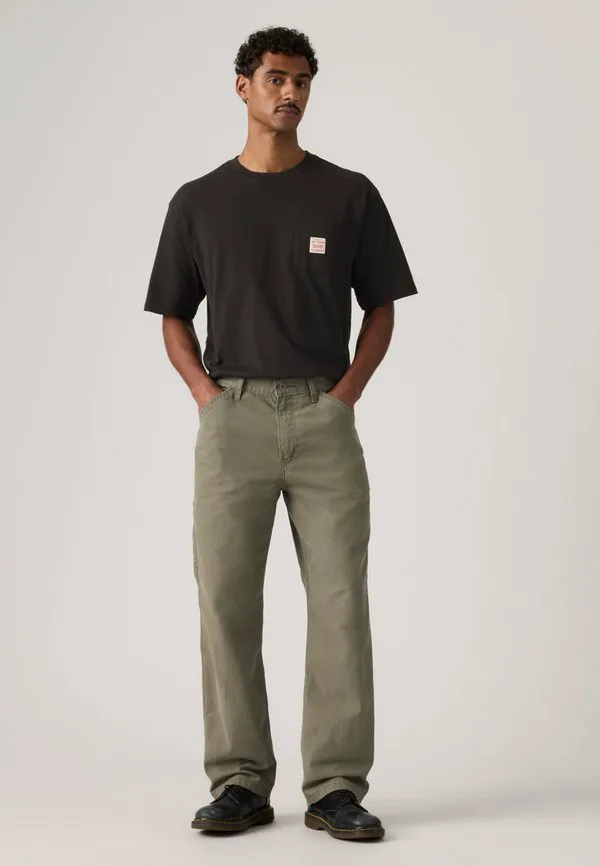 568 свободные прямые плотницкие джинсы Levi'S Workwear, Khaki — фото 4