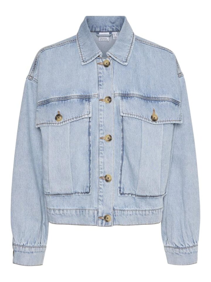 

Джинсовая куртка Vero Moda, цвет light blue denim