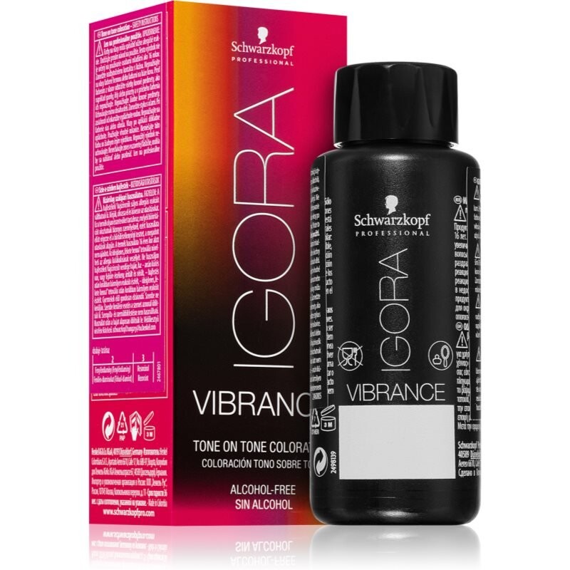 

Schwarzkopf Professional IGORA Vibrance демиперманентная краска для волос оттенок 9-12 Extra Light Blonde 60 мл