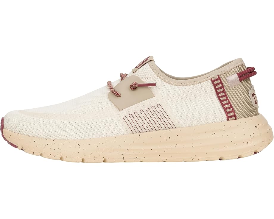 Туфли на плоской подошве Hey Dude Sirocco M Hype Taupe/Mahogany, цвет Taupe/Mahogany — фото 3