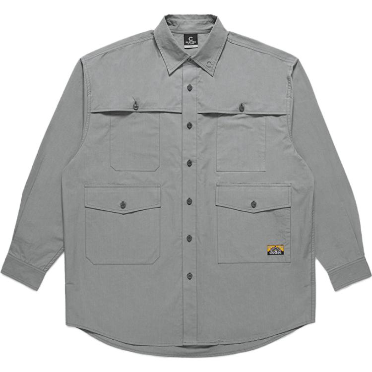 

CLOT Рубашка мужская Khaki Moderate