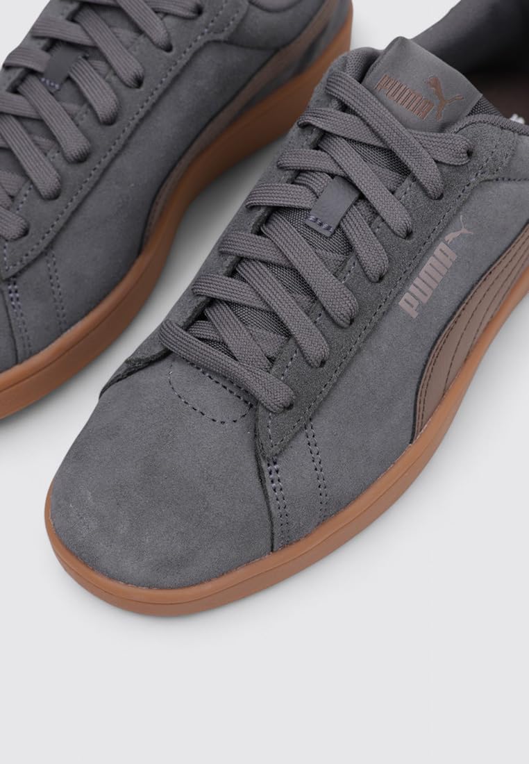 Мужские низкие кроссовки PUMA, серый/бронзовый — фото 4