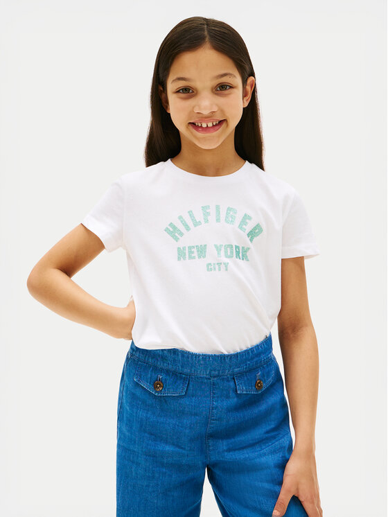 

Футболка обычного кроя Graphic KG0KG08813 Tommy Hilfiger, белый