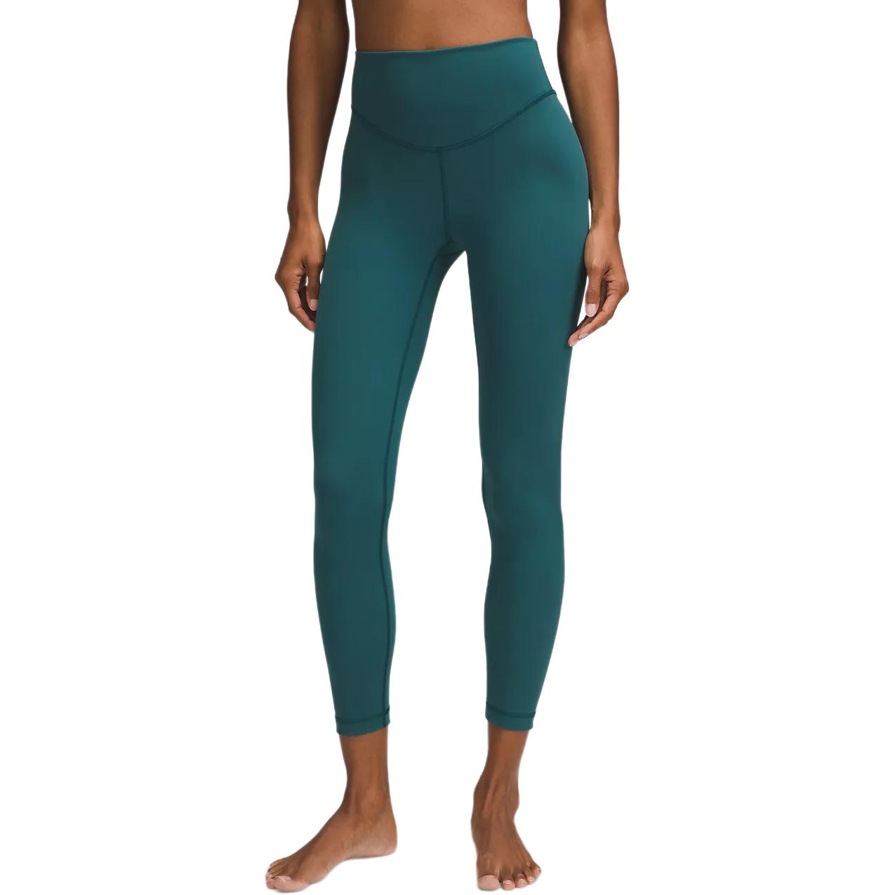 

Женские спортивные штаны Wunder Under Everlux Lululemon, зеленый