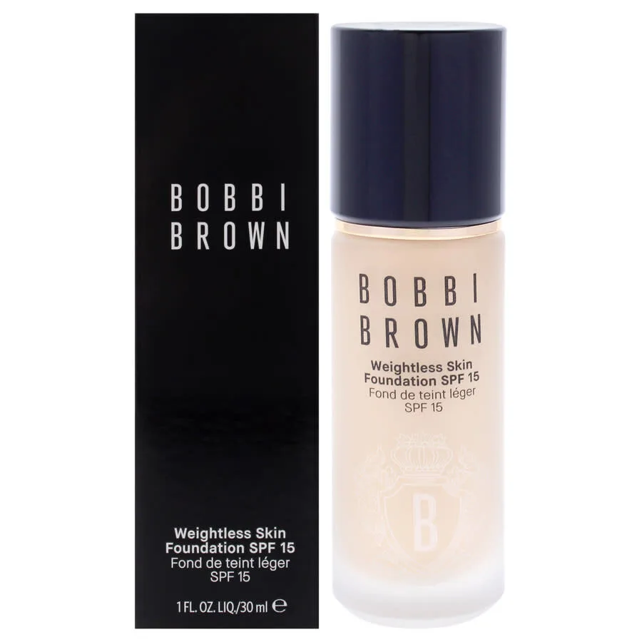 Тональный крем для лица Bobbi Brown Ladies Weightless Skin SPF 15 1 унция N-020 Neutral Ivory Макияж 716170285603, нейтральный/слоновая кость