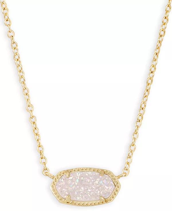 

Ожерелье с подвеской Элиза из латуни, покрытой 14-каратным золотом и стеклом Kendra Scott, iridescent