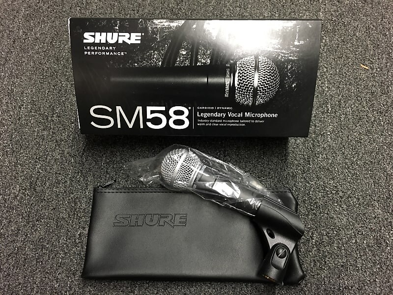 

Микрофон Shure SM58 Handheld Cardioid Dynamic Microphone