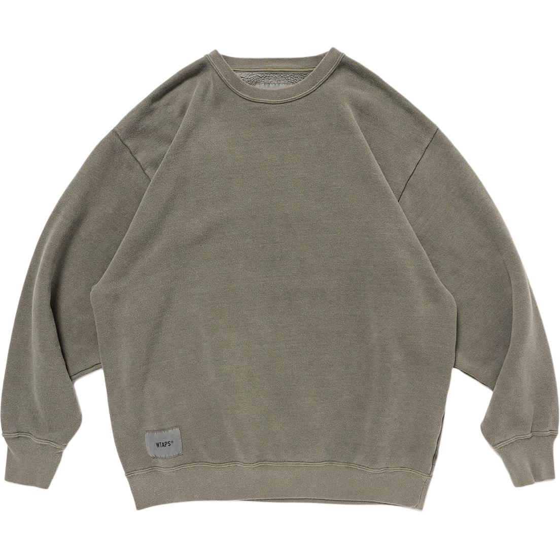 

Джемпер Sign 01 Sweatshirt WTAPS, оливковый