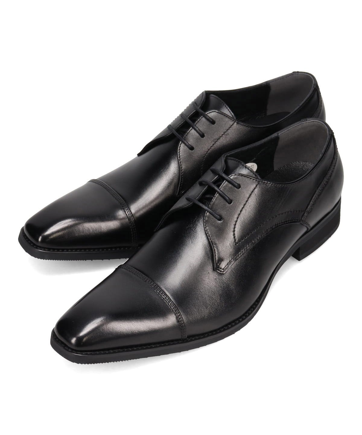 Деловые туфли с длинным носком и прямым носком Lutecia, black
