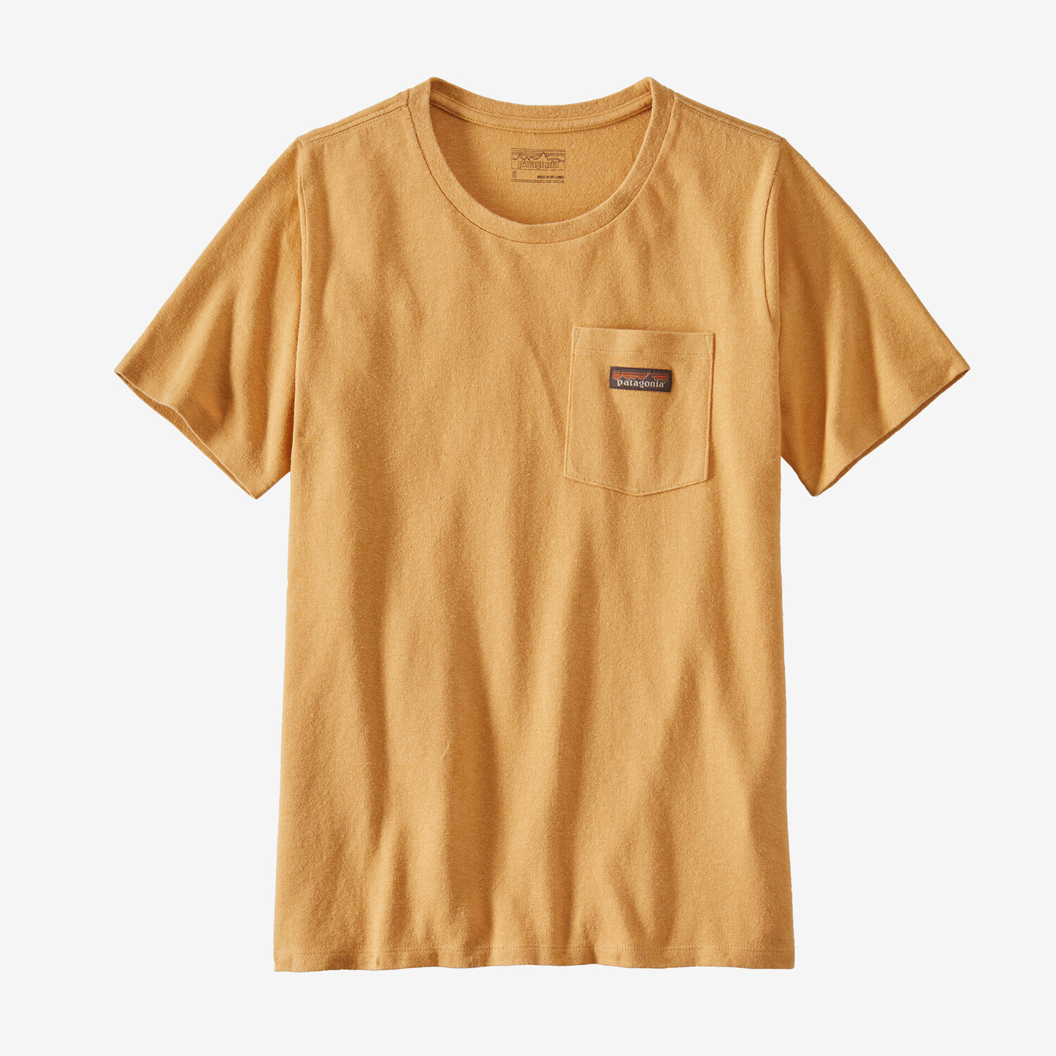 

Женская футболка с рабочим карманом Patagonia, цвет Dried Mango