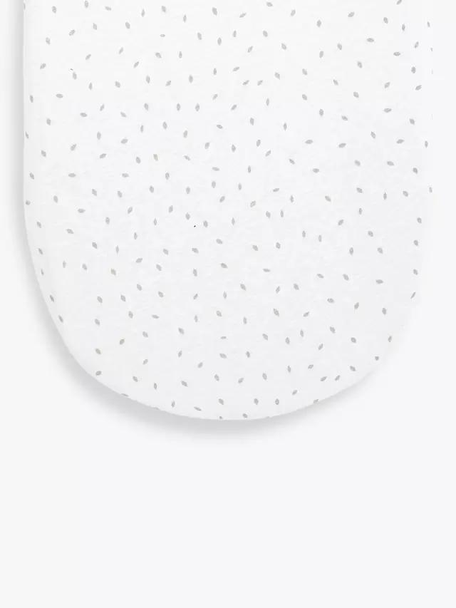 

Простыня на резинке The Little Green Sheep The Little Green Shop Organic Cotton & Linen Rice Print Baby, белый