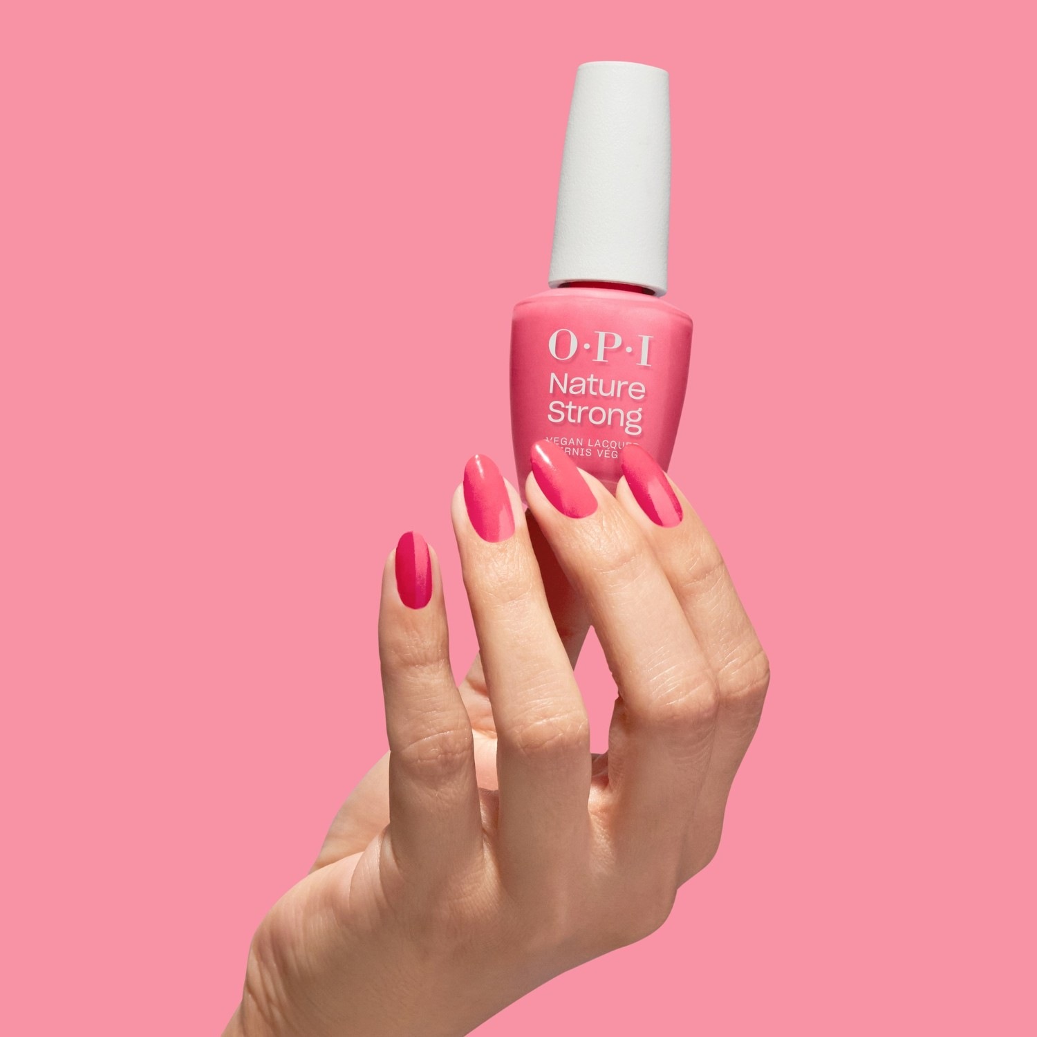 Лак для ногтей nature strong vegan Opi, nat010 - nat - big bloom energy, объем 15 мл — фото 4