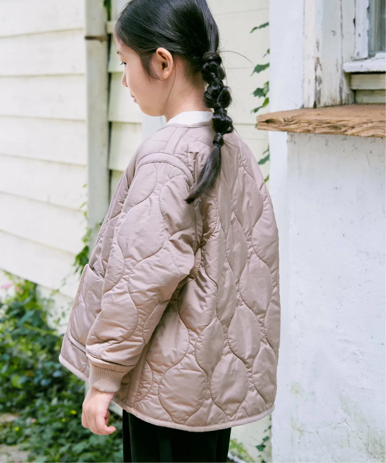 Стеганая куртка-боа с двусторонним эффектом (110-160 см) Ikka, Rose Pink — фото 4