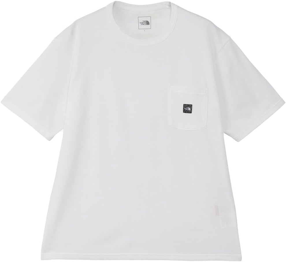 

Мужская и женская футболка для походов с коротким рукавом THE NORTH FACE (NT12401 OW) (2024SS), светло-бежевый
