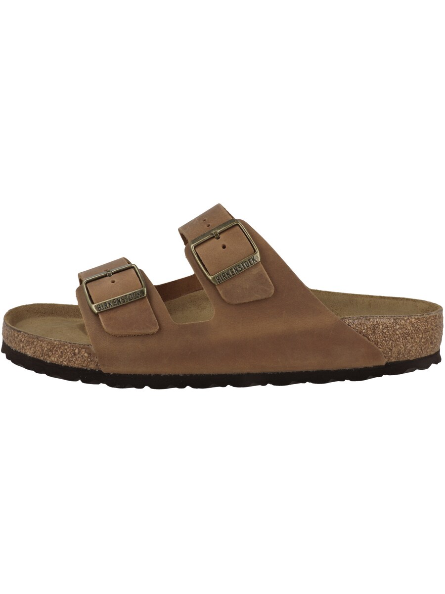 Классические слипоны BIRKENSTOCK Mules Arizona Leoi, коричневый — фото 2