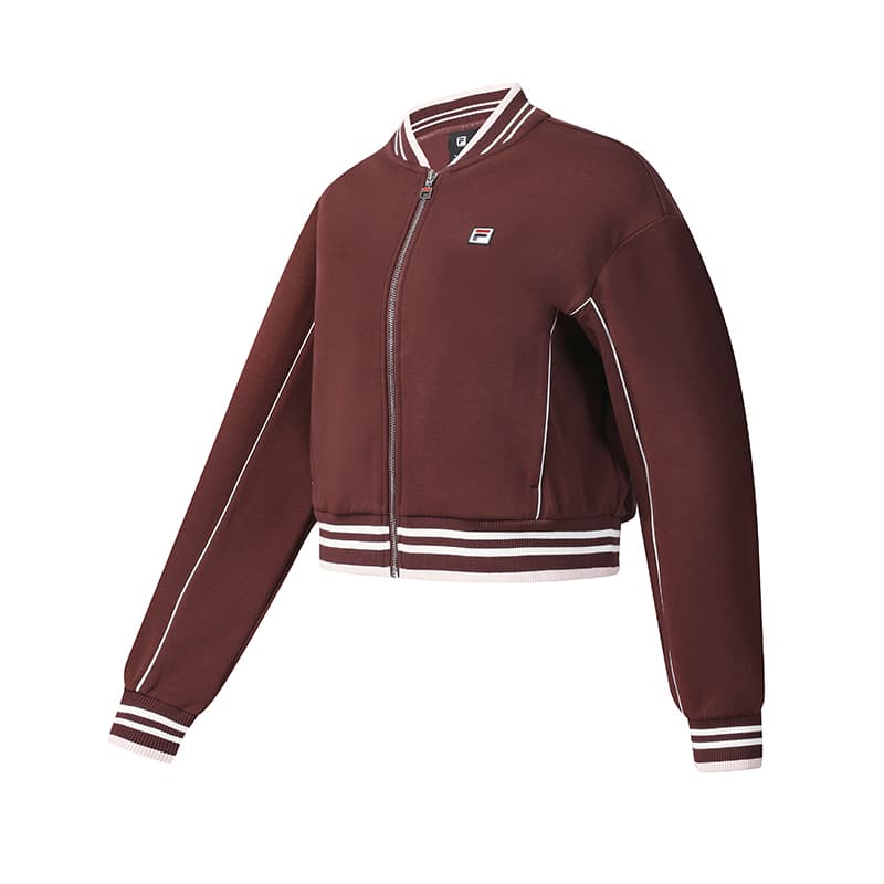 

FILA Стильная женская теннисная куртка, Elegant Maroon