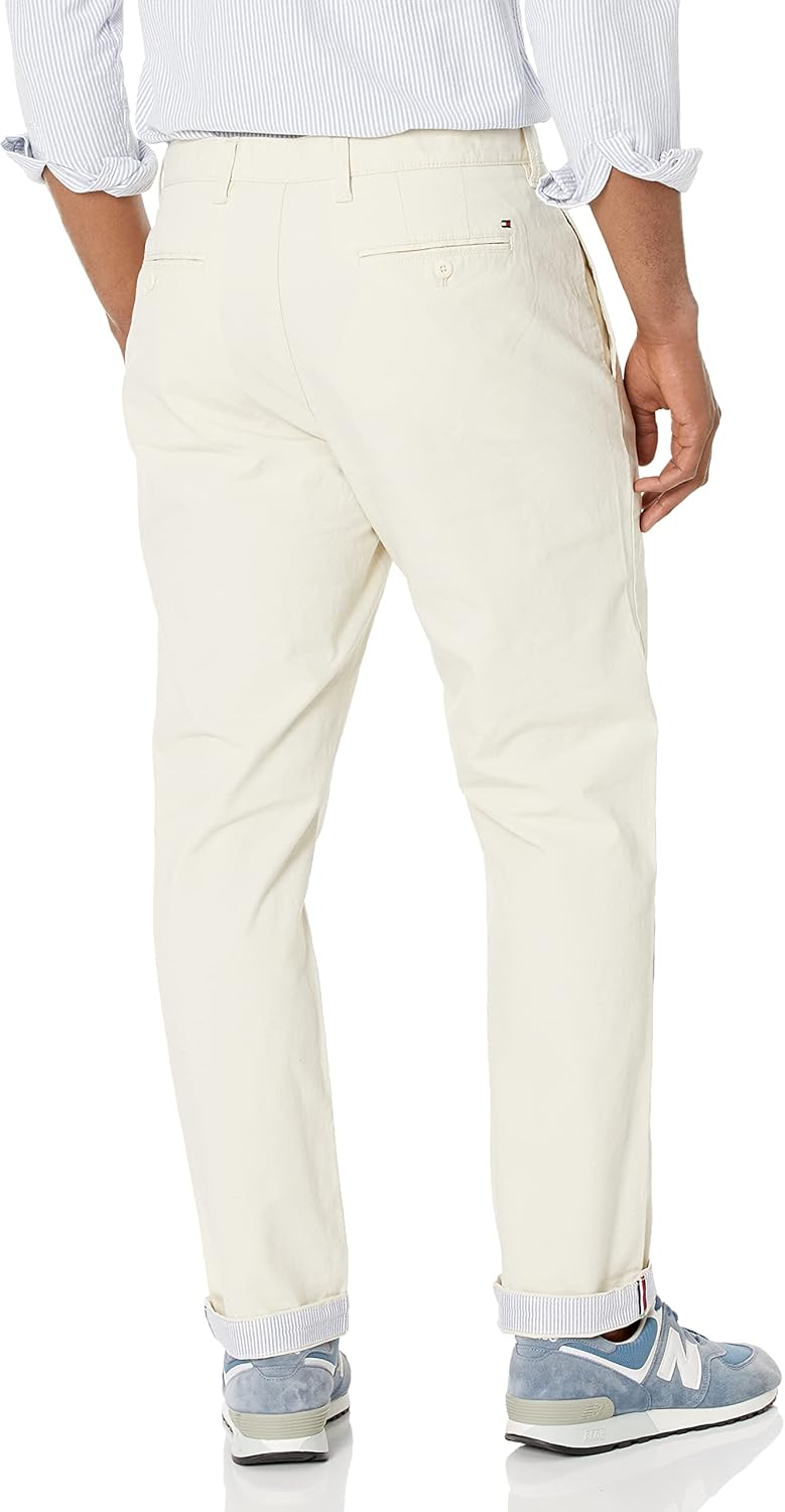 Мужские брюки-чинос Tommy Hilfiger Comfort, Bone White — фото 2