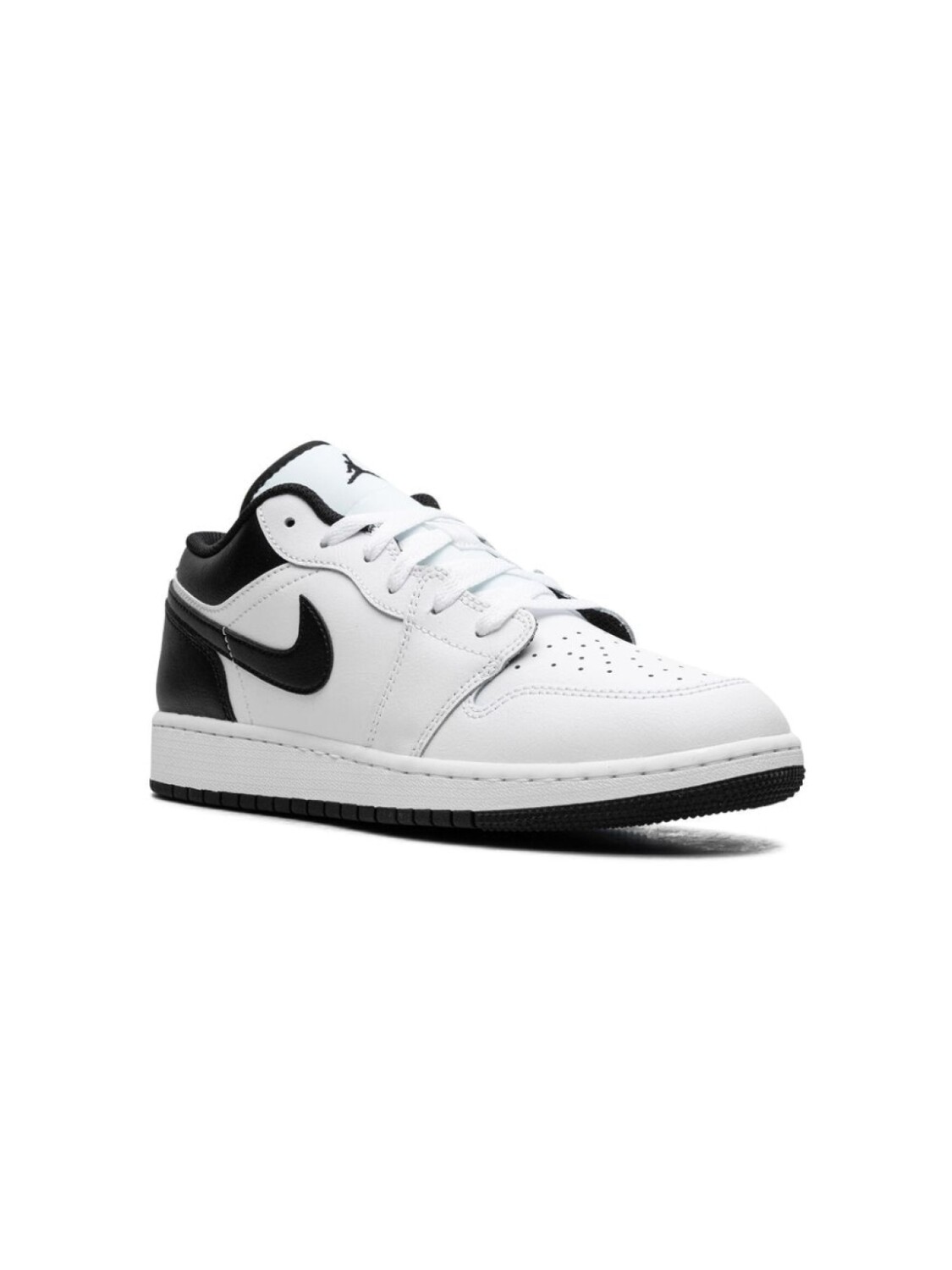 

Кроссовки Air Jordan 1 Low White/Black Jordan Kids, белый