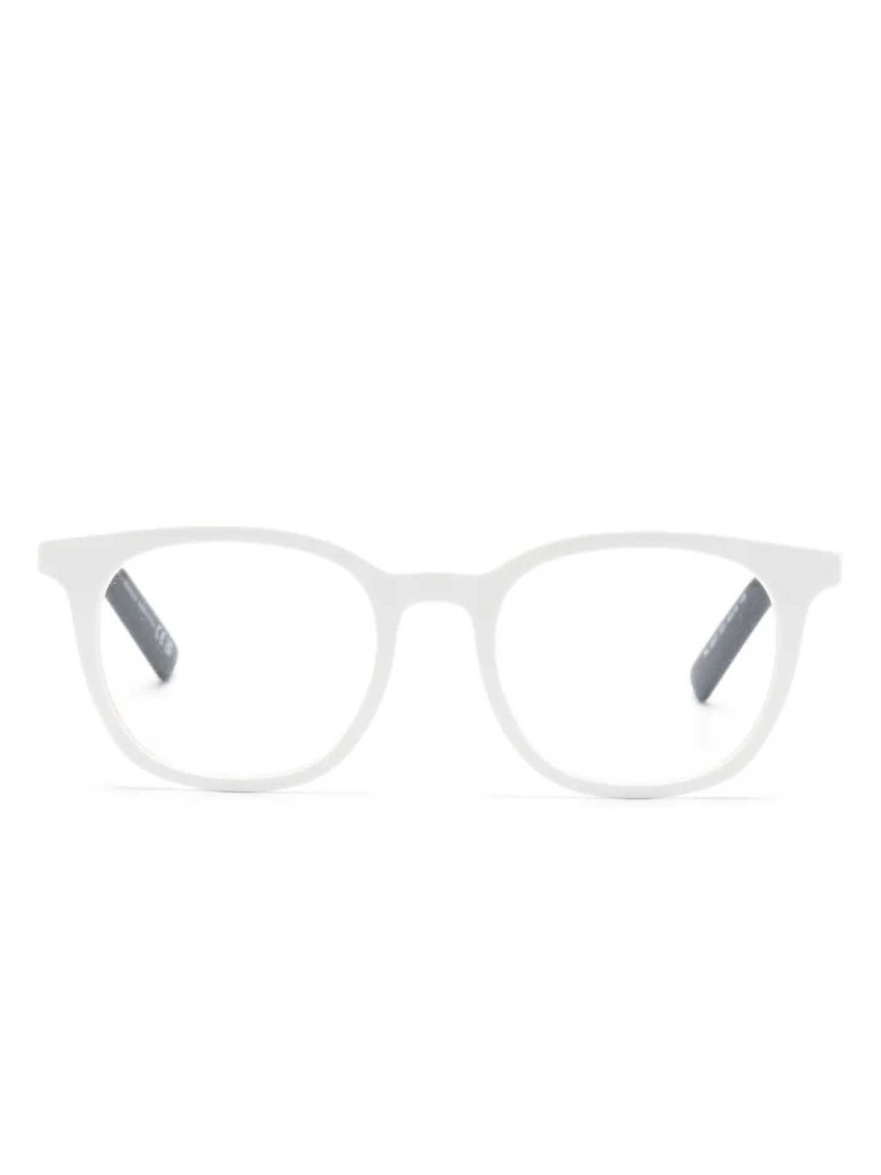 

Очки в квадратной оправе Moncler Eyewear, белый