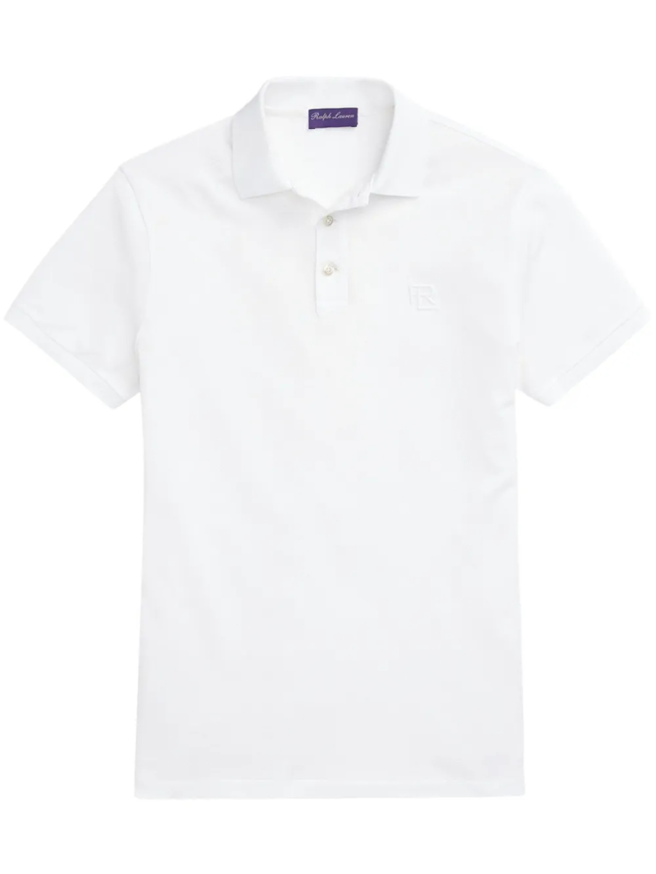 

Футболка-поло с вышитым логотипом Ralph Lauren Purple Label, белый