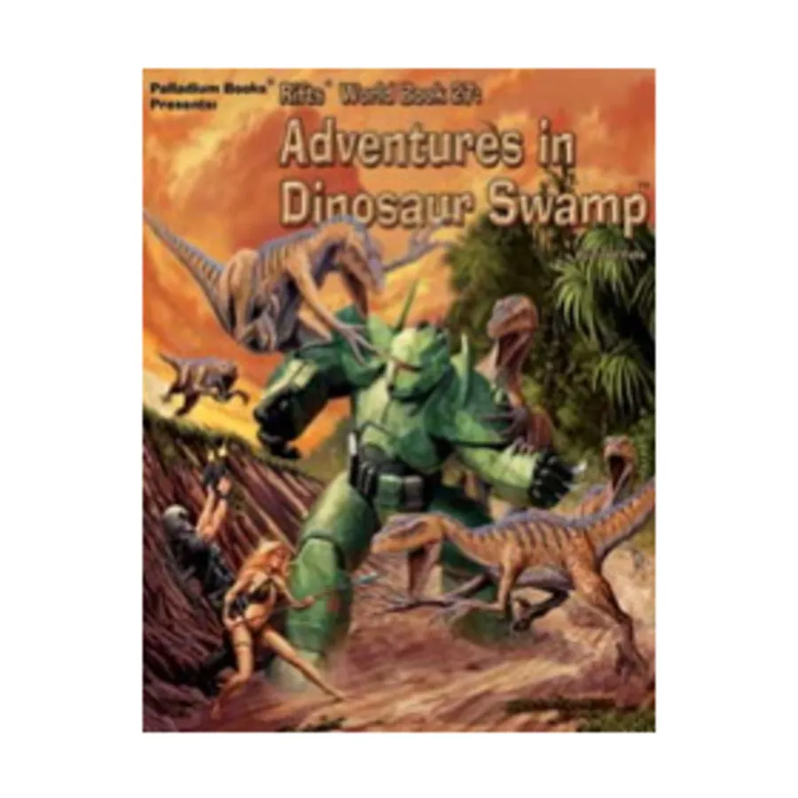 

Adventures in Dinosaur Swamp, Rifts - World Books #16 - #30, мягкая обложка