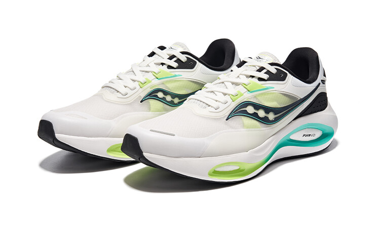 Saucony Phoenix Inferno 3 Кроссовки Мужчины, Белый/Зеленый/Черный — фото 3
