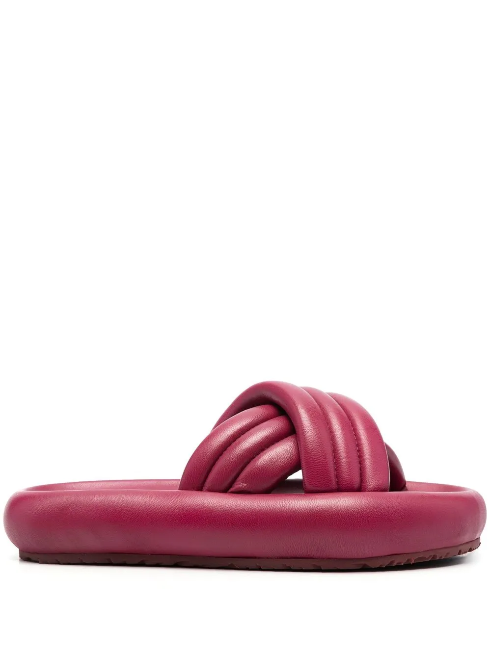 Шлепанцы на платформе ISABEL MARANT, красный