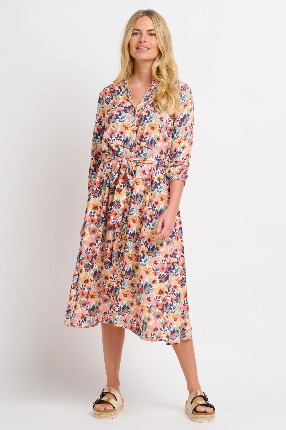 

Платье-рубашка Summer Blooms Brakeburn, розовый