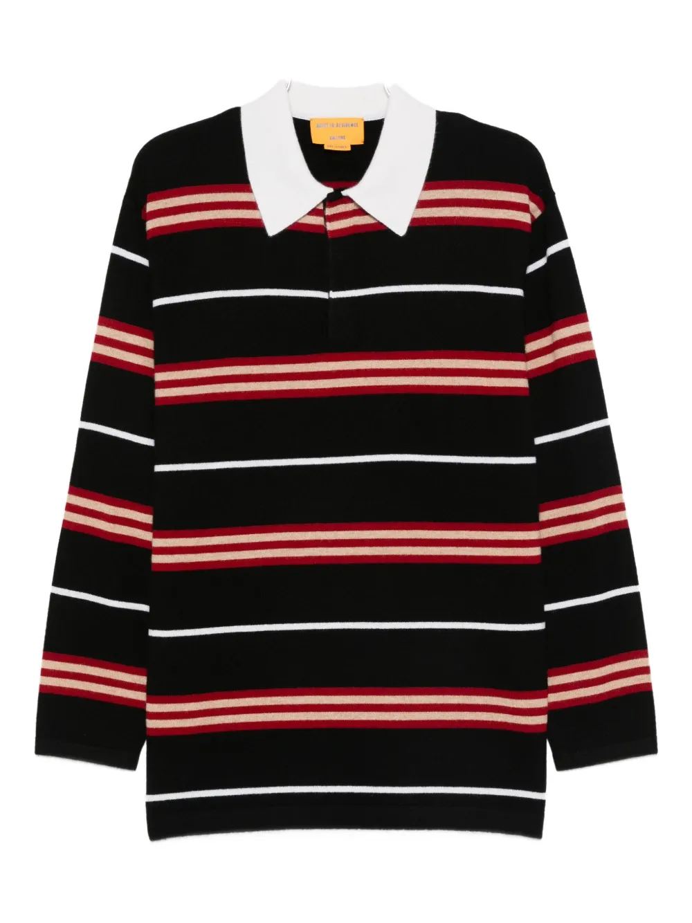 

Кашемировый джемпер в полоску Guest In Residence, черный