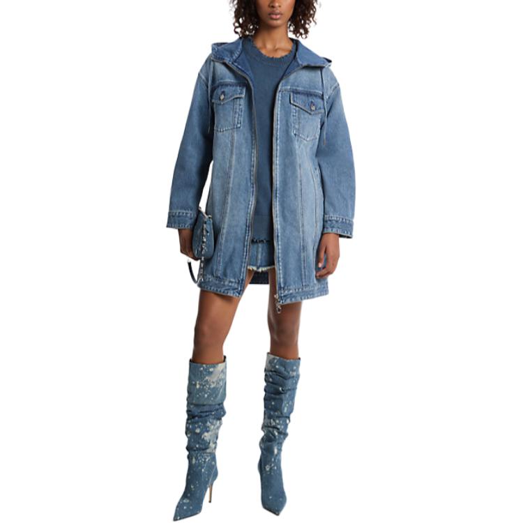 

MICHAEL KORS Джинсовая куртка женская синяя, Blue