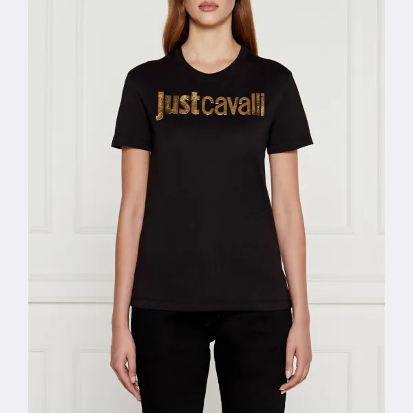 

Облегающая футболка Just Cavalli, черный