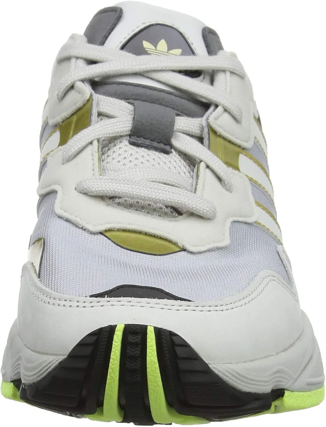 Мужские кроссовки Adidas Yung-96, серый/золотой — фото 2