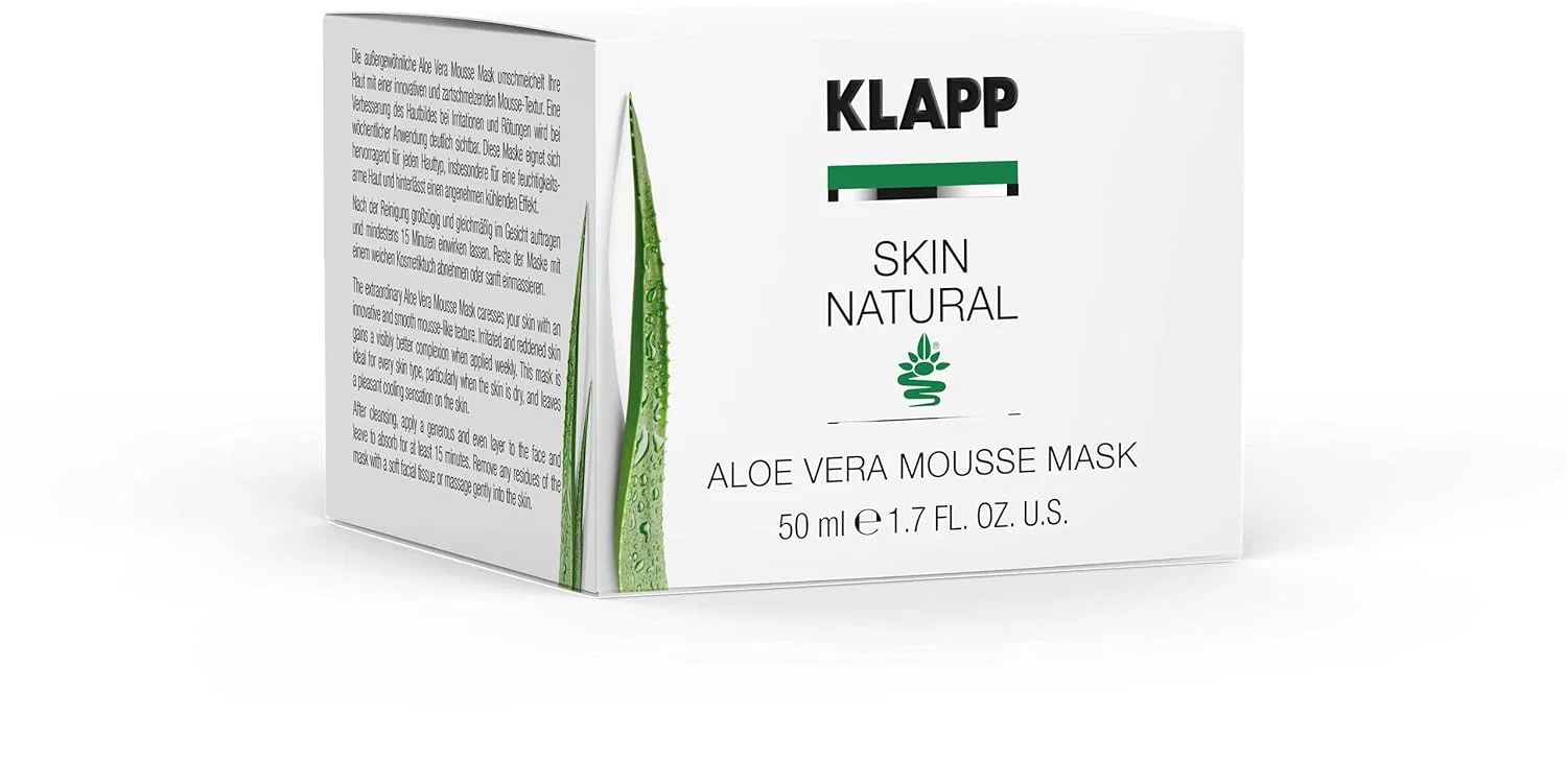 Маска-мусс с алоэ вера «Skin Natural Aloe Vera Mousse Mask» 50 мл от KLAPP Klapp — фото 3