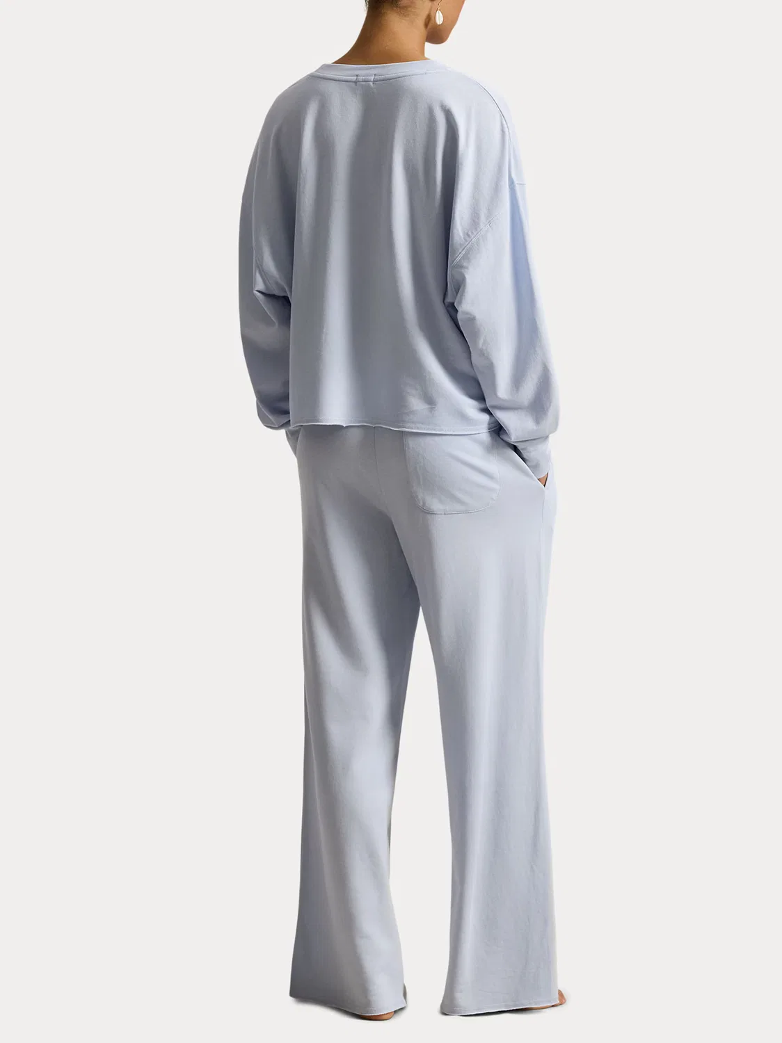 Пижама 'Клуб Терри' Polo Ralph Lauren, Light Blue — фото 4