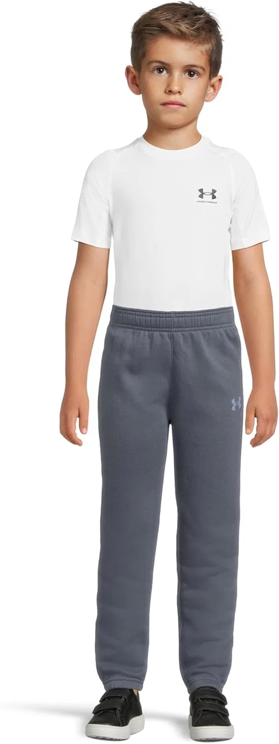 Детский спортивный костюм из флиса Under Armour, каменный серый — фото 4